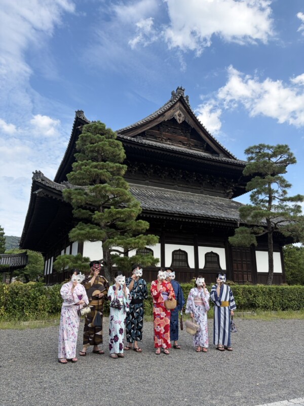 浴衣で祇園おさんぽコンパ🎐 建仁寺散策＆涼しい貸切カフェで深まる京都の夏恋サムネイル